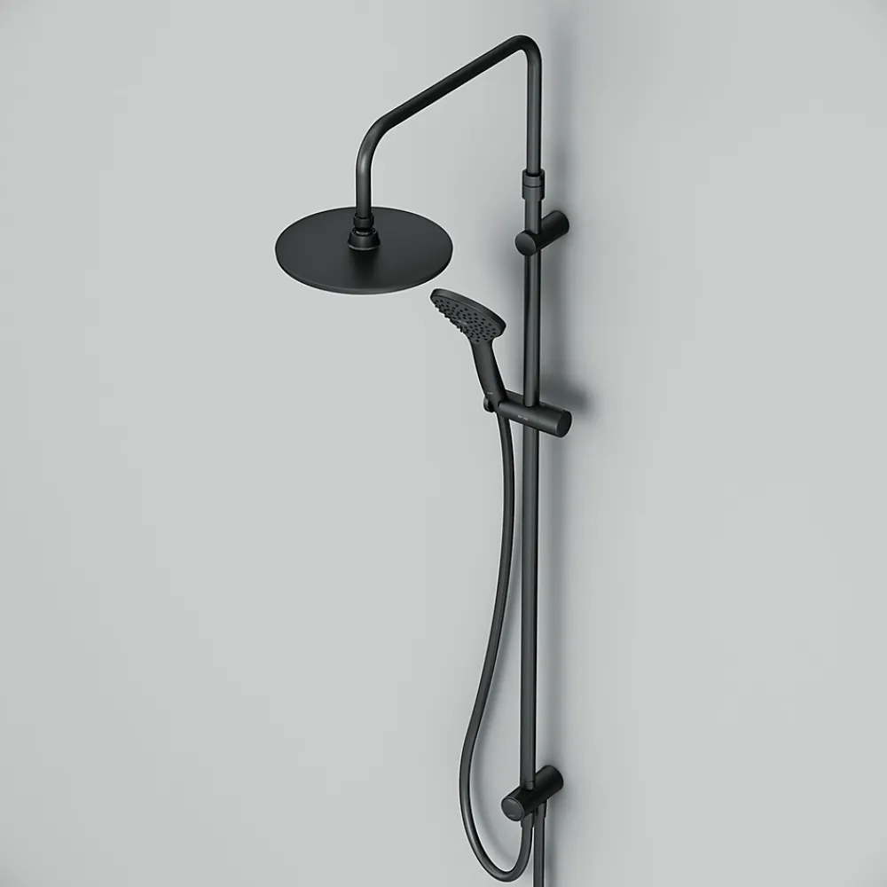 Colonne De Douche Sans Robinetterie|Am.Pm Europe Colonne de douche et bain baignoire sans robinet Gem Noir F0790022 AM.PM