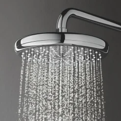 Grohe Colonne de douche Vitalio Start System 160 avec nettoyant robinetterie GrohClean