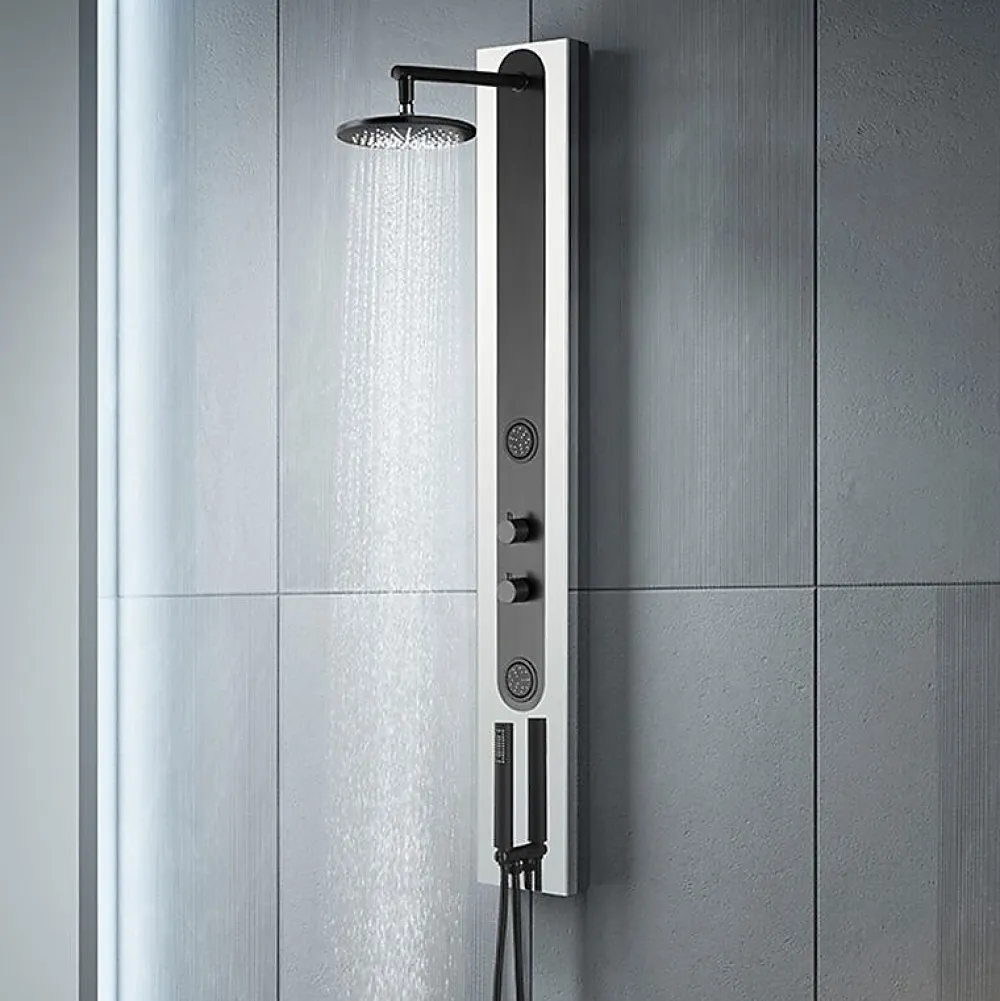 Colonne De Douche Hydromassante|Distribain Colonne de douche hydromassante GS009 -