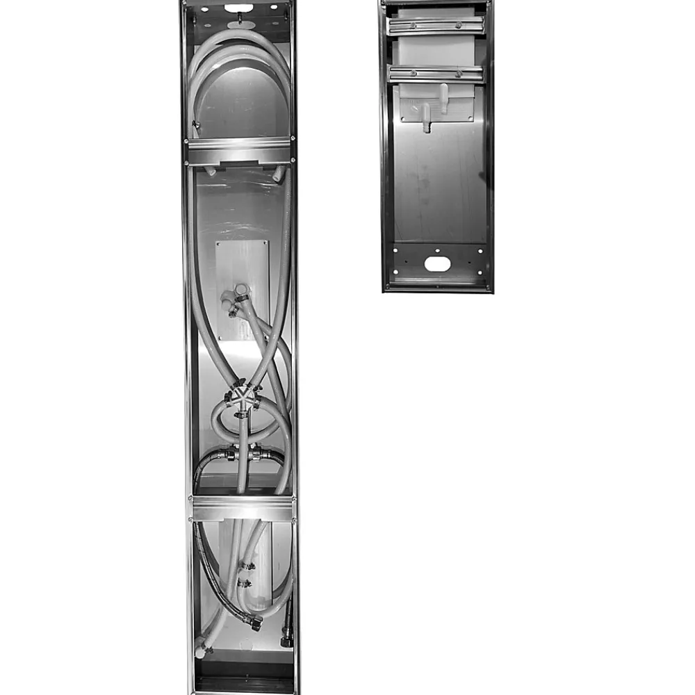 Saniverre Colonne de douche hydromassante KALY 4 jets Noir -