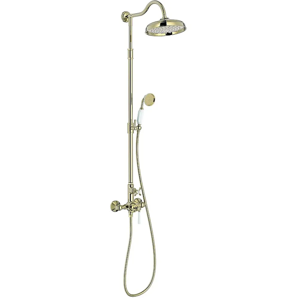 Jacob Delafon Colonne de douche Cléo 1889 or beige