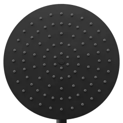 Colonne De Douche Encastrable|GoodHome Colonne de douche mécanique encastrée en laiton massif finition noir mat, Owens