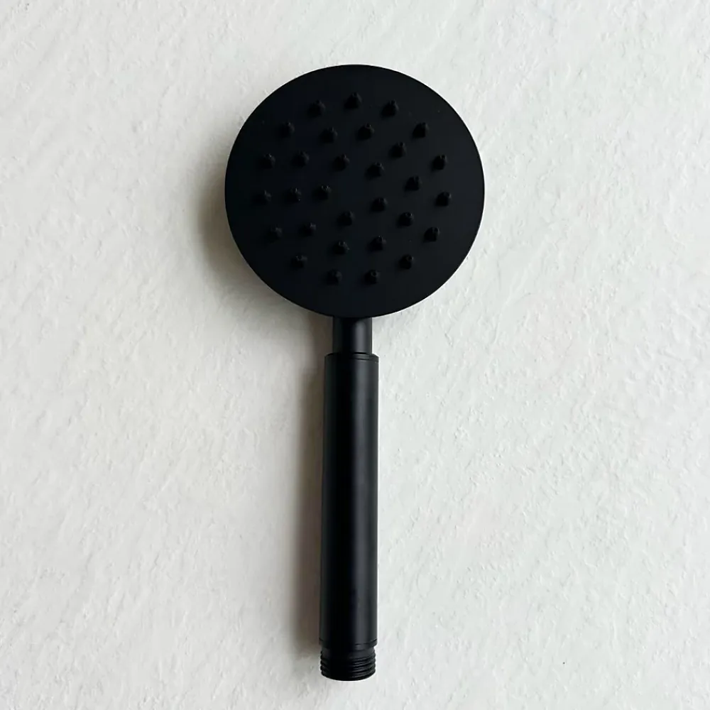Essebagno Colonne de douche mécanique noir mat 250 Lollipop II
