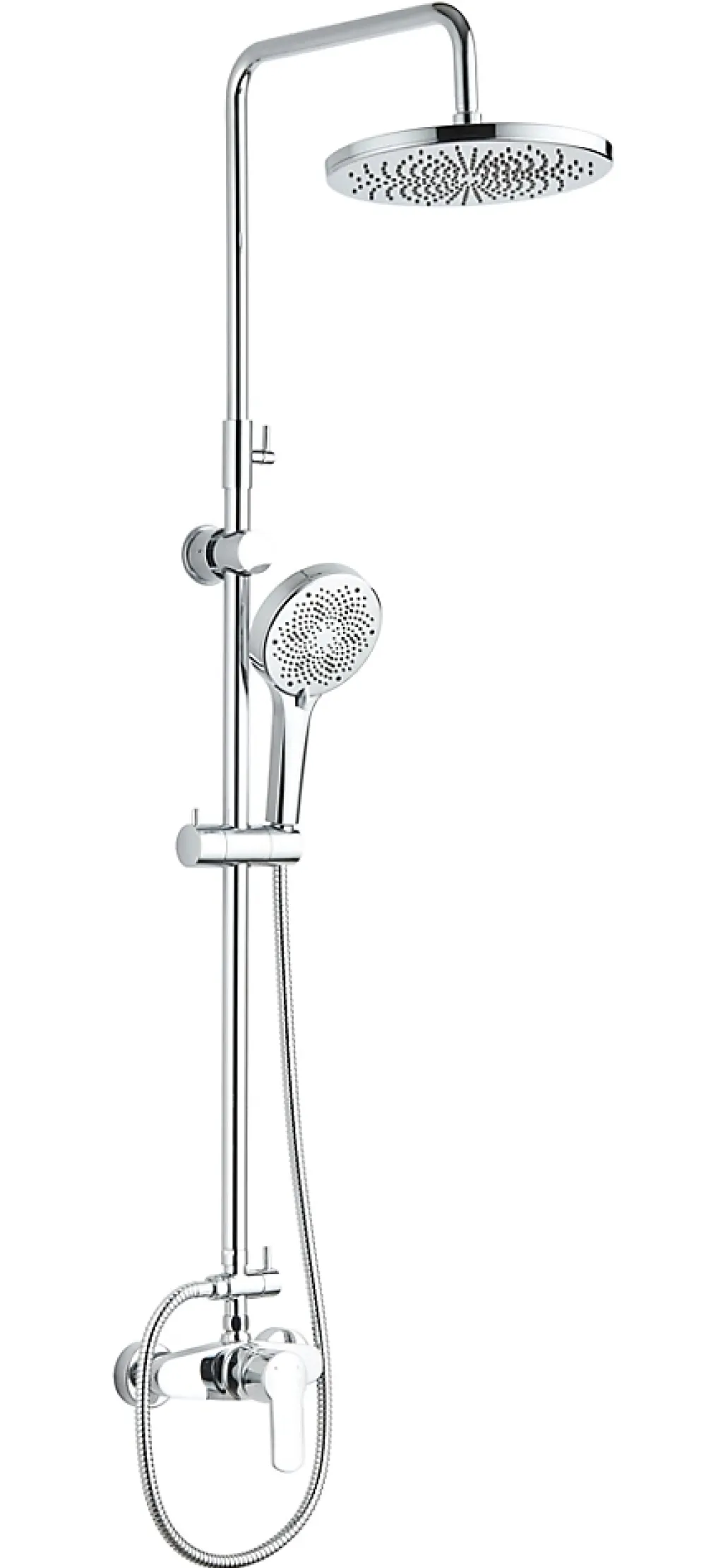 Edouard Rousseau Colonne de douche mécanique chrome, Deva