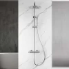 Poalgi Colonne de douche mécanique avec barre extensible SKY BATH chromé série DIAMOND