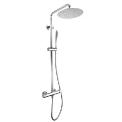Poalgi Colonne de douche mécanique avec barre extensible SKY BATH chromé série DIAMOND