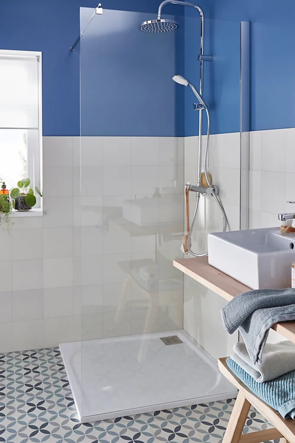 GoodHome Colonne de douche mécanique Cavally