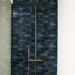 Essebagno Colonne de douche mécanique, gun metal, Esserondo