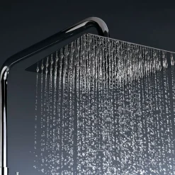 Poalgi Colonne de douche mécanique avec barre extensible SKY BATH chromé série INFINITE
