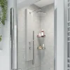 GoodHome Colonne de douche mécanique hydromassante, gris, Tanvia