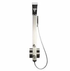 Drop Colonne de Douche Mitigeur Thermostatique IDEA2 Aluminium Anodisé