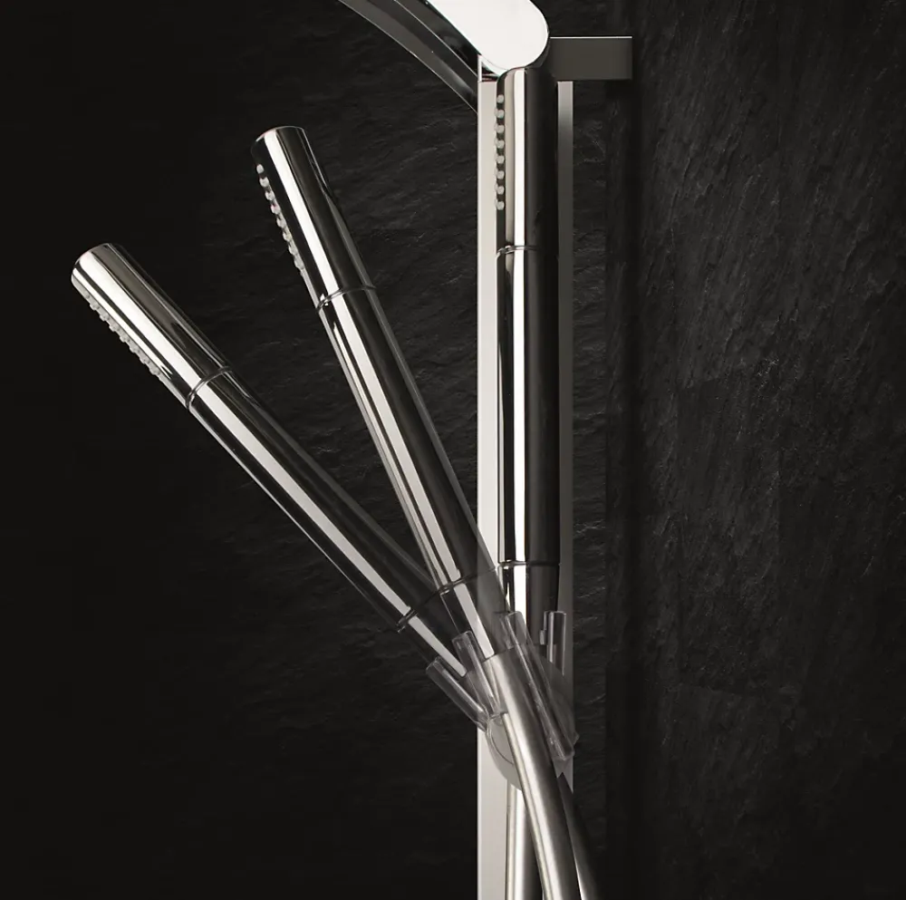 Drop Colonne de Douche Mitigeur Thermostatique IDEA2 Aluminium Anodisé