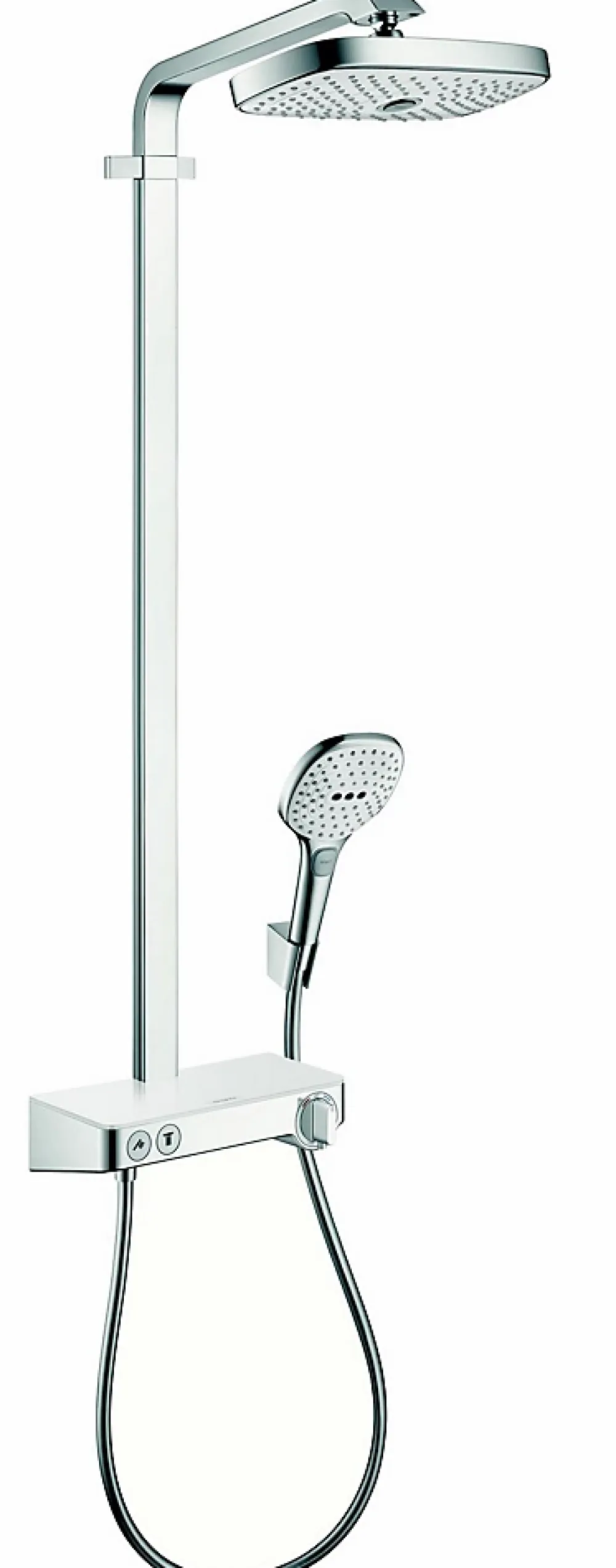 Colonne De Douche Mécanique|Hansgrohe Colonne de douche SHOWERPIPE RAINDANCE SELECT E300 - Chromé