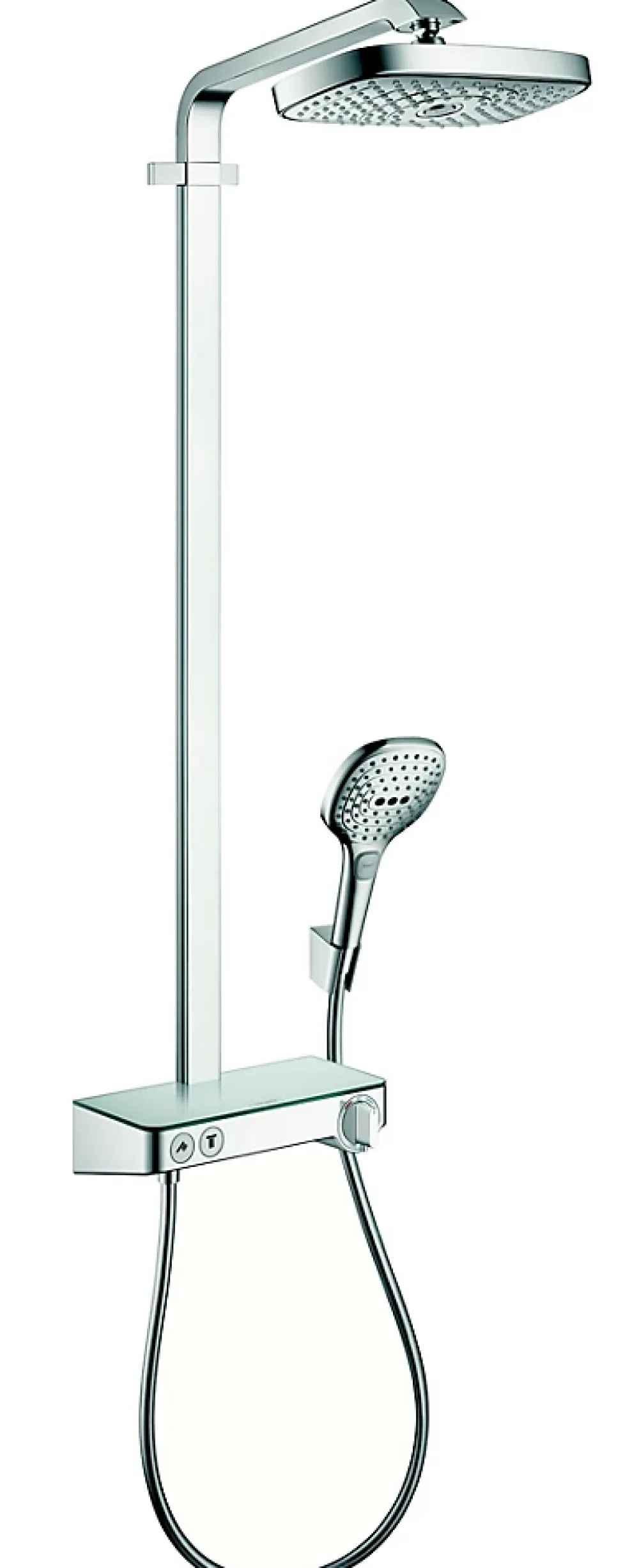 Colonne De Douche Mécanique|Hansgrohe Colonne de douche SHOWERPIPE RAINDANCE SELECT E300 - Chromé