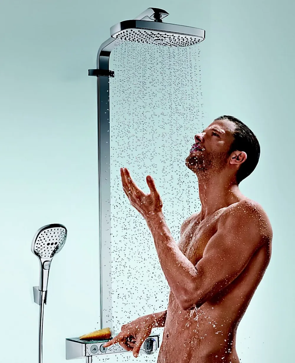 Colonne De Douche Mécanique|Hansgrohe Colonne de douche SHOWERPIPE RAINDANCE SELECT E300 - Chromé