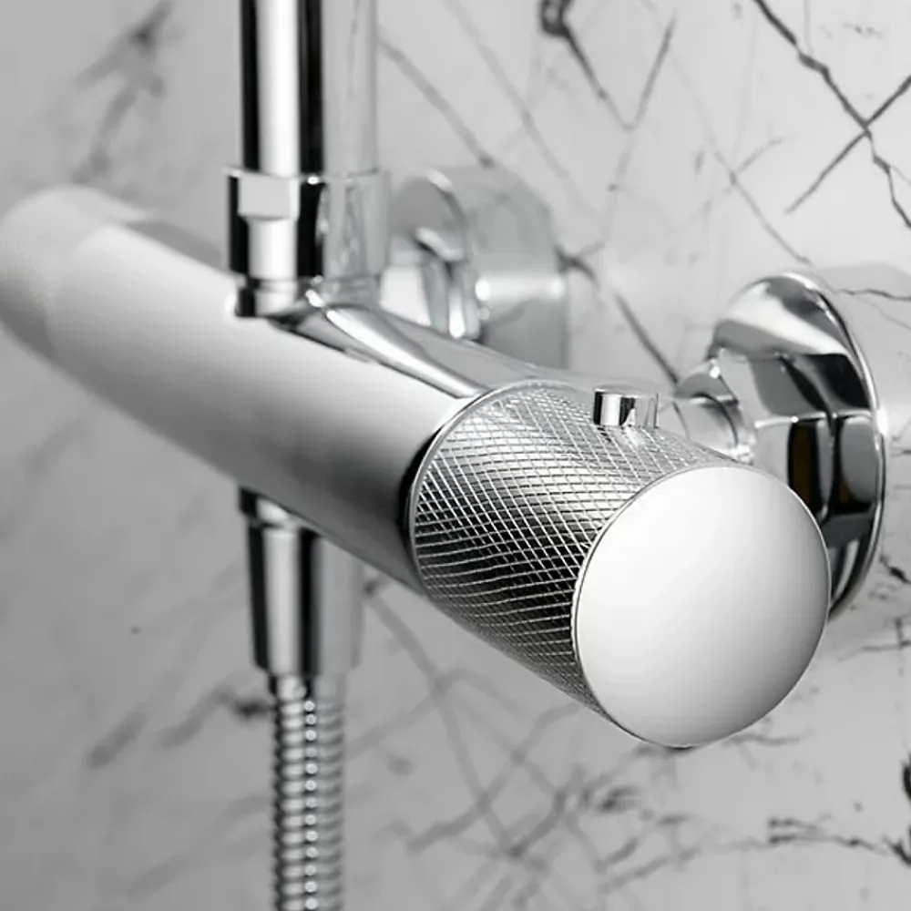 Colonne De Douche Thermostatique|Imex Colonne de Douche Thermostatique Anti-Calcaire Chrome MONZA BTD038