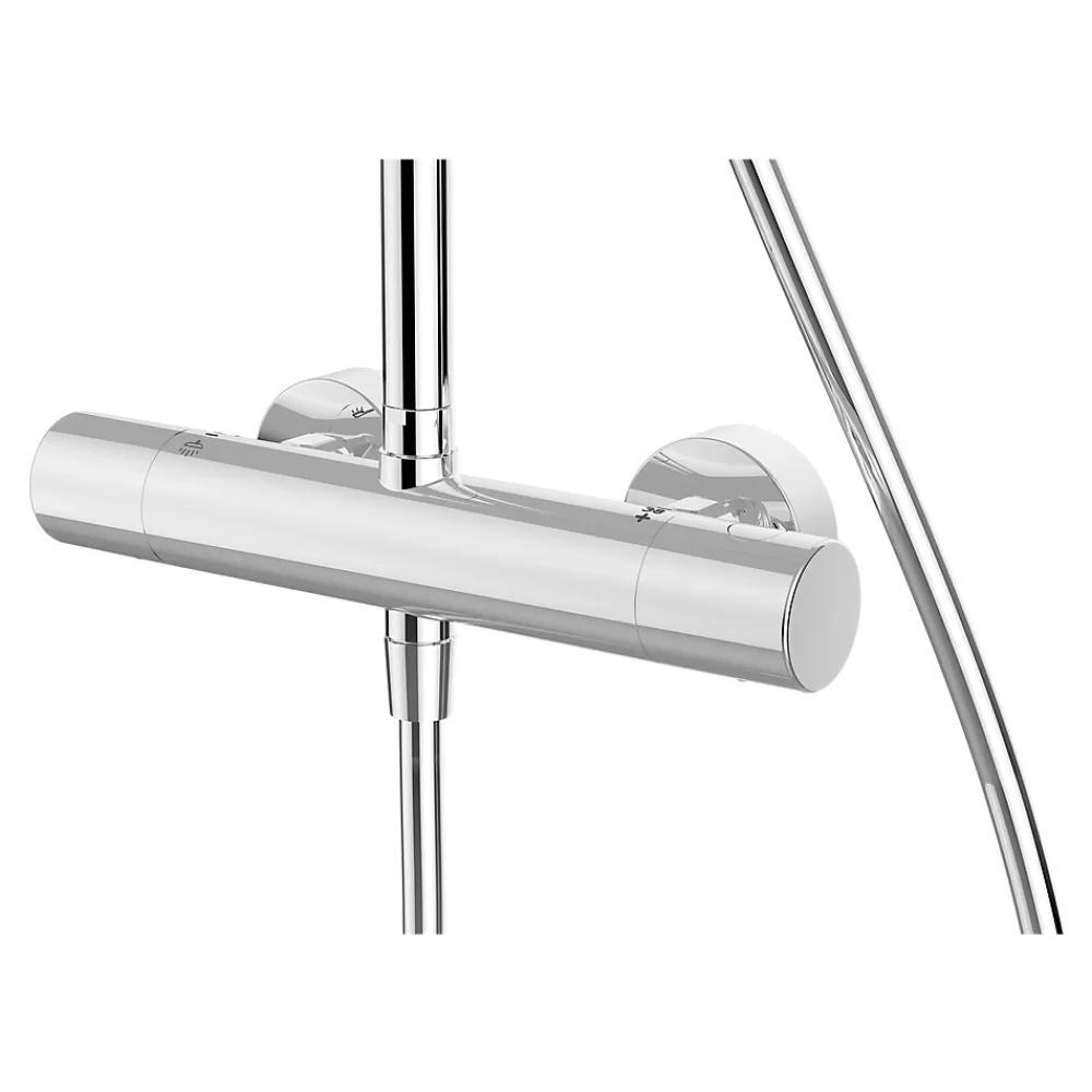 Colonne De Douche Thermostatique| Colonne de douche thermostatique chrome Hanalei