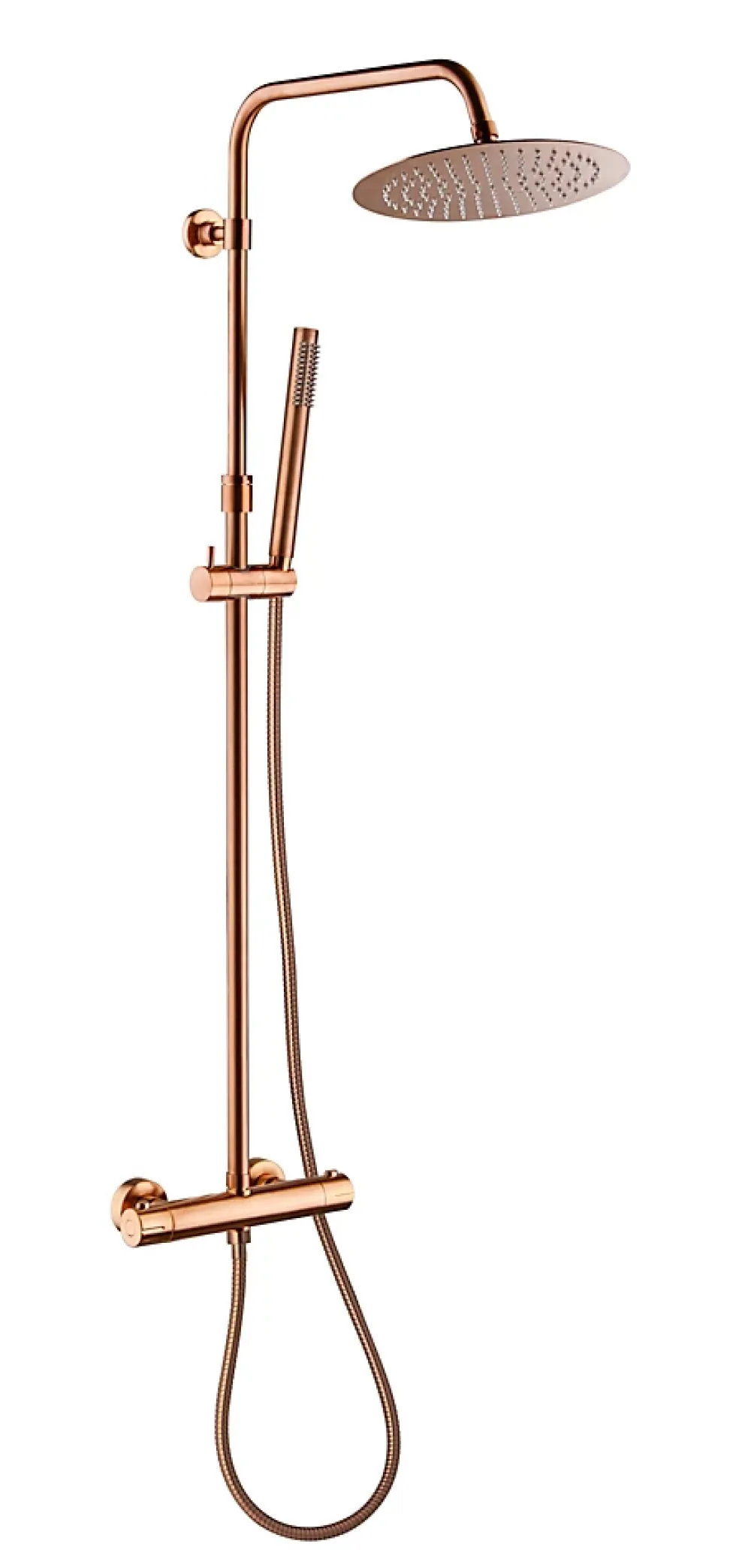 Colonne De Douche Thermostatique|Essebagno Colonne de douche thermostatique, cuivré, Luisa 250