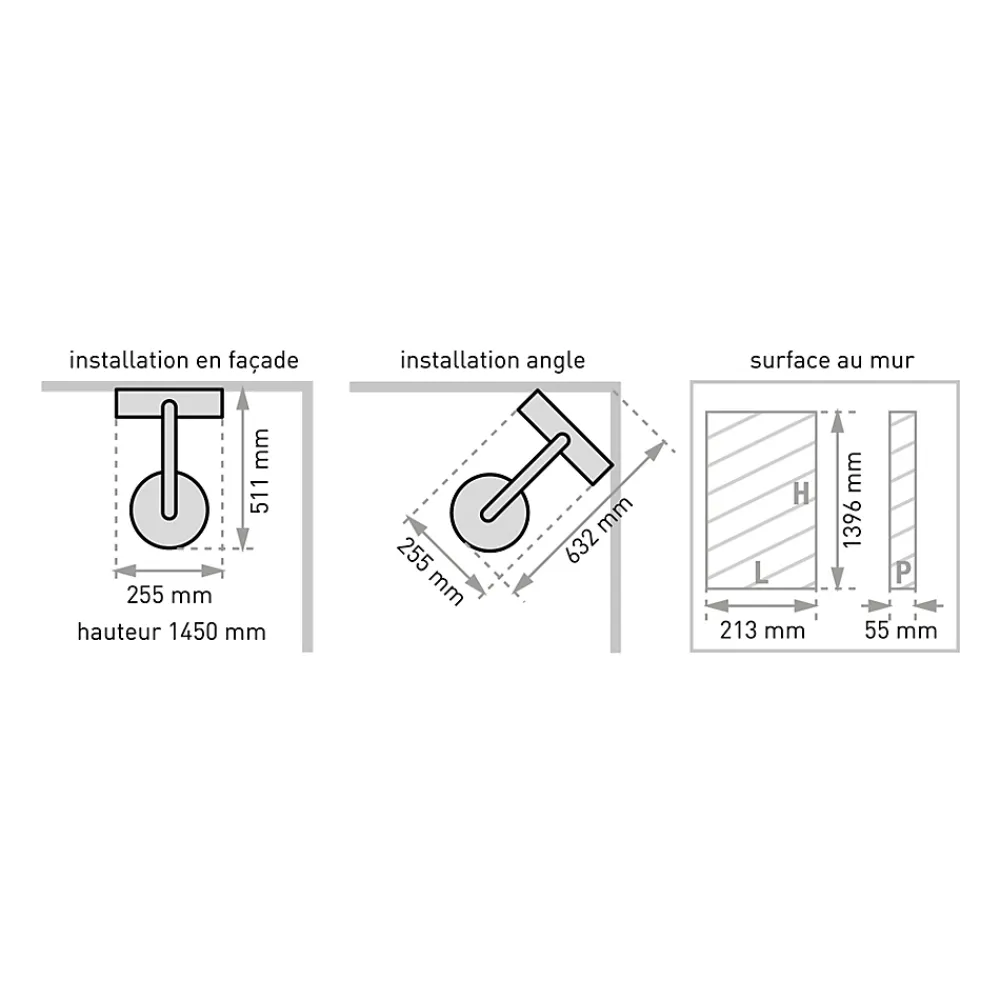 Colonne De Douche Hydromassante|Valentin Colonne de douche thermostatique avec tablette, pomme de tête, douchette et flexible, en aluminium anodisé gris, Totmy