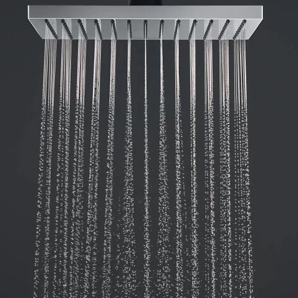 Hansgrohe Colonne de douche thermostatique Vernis Shape 230 Green chromé