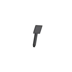 GoodHome Colonne de douche thermostatique avec pomme de tête, douchette et flexible, noir mat, Kozo