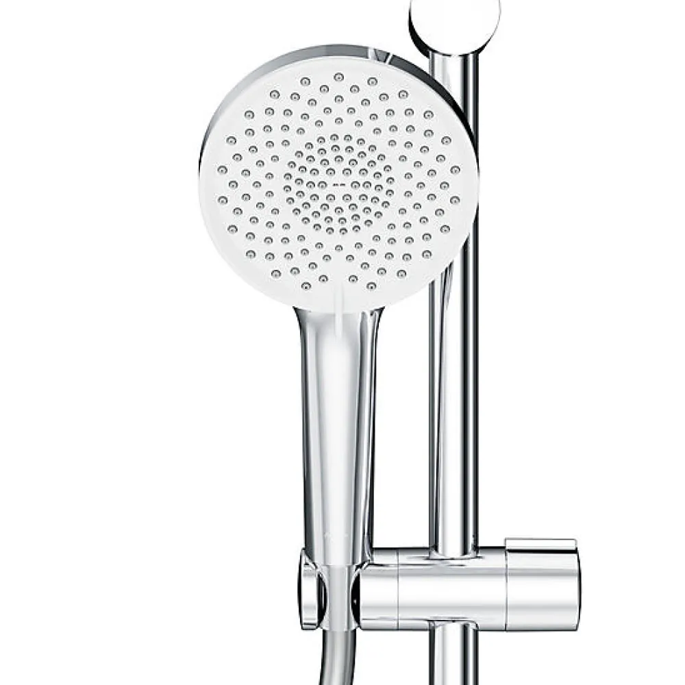 Colonne De Douche Thermostatique|Am.Pm Europe Colonne de douche thermostatique, avec mitigeur thermostatique Système de douche avec robinet Chrome, F0785A600 X-Joy AM.PM