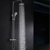 Colonne De Douche Thermostatique|Imex Products Colonne de douche thermostatique chrome acier et laiton avec douchette reglable et robinet securise