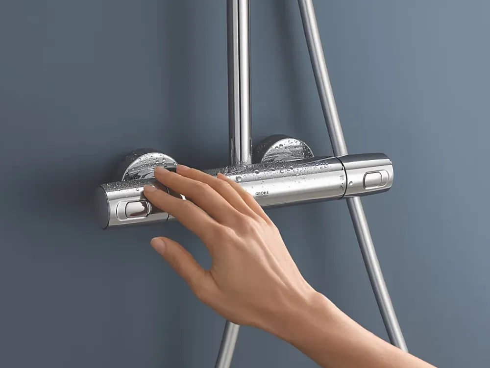 Grohe Colonne de douche thermostatique chromé Vitalio 310