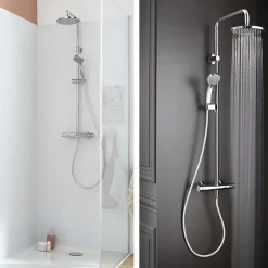 Colonne De Douche Thermostatique|Jacob Delafon Colonne de douche thermostatique Simone