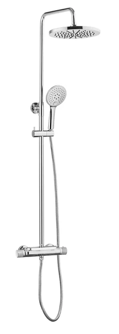 Edouard Rousseau Colonne de douche thermostatique chrome, Volg