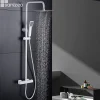 Colonne De Douche Thermostatique|Imex Colonne de Douche Thermostatique Anti-Calcaire Blanc Mat ART BTAR025/BL