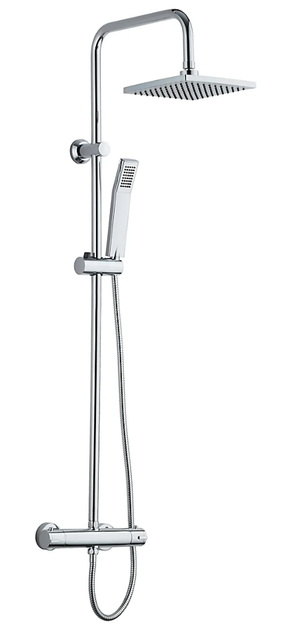 Edouard Rousseau Colonne de douche thermostatique chrome, Nessy