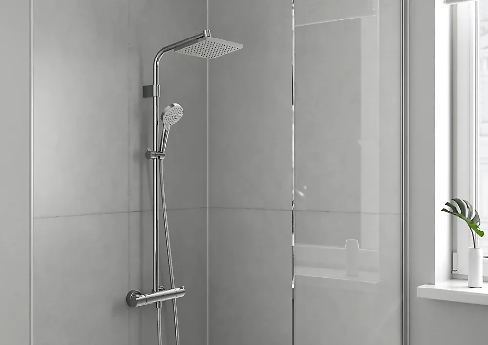 Hansgrohe Colonne de douche thermostatique Showerpipe Waterforms 230