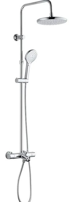 Colonne De Douche Thermostatique|Edouard Rousseau Colonne de douche thermostatique chrome, Mila