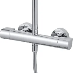 Colonne De Douche Thermostatique|GoodHome Colonne de douche thermostatique Cavally