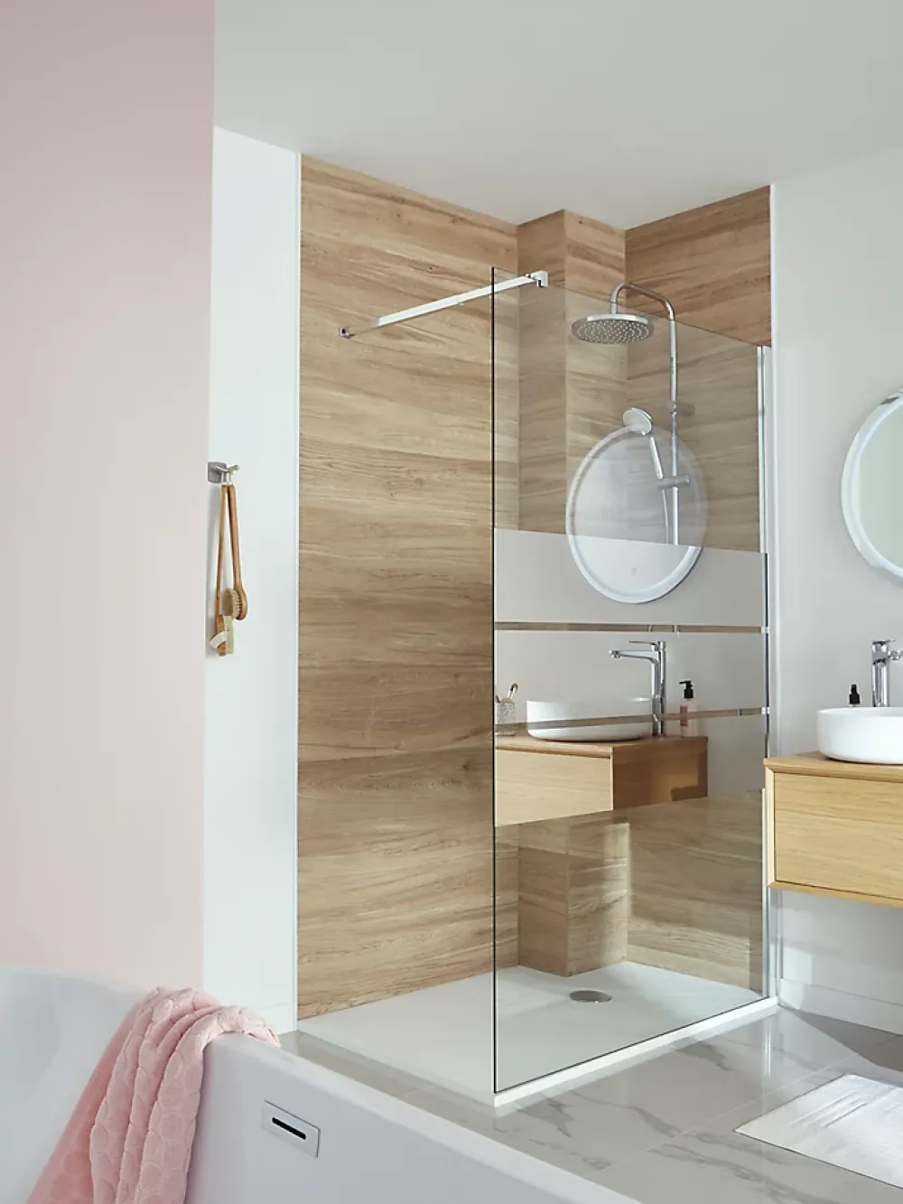 Colonne De Douche Thermostatique|GoodHome Colonne de douche thermostatique Cavally