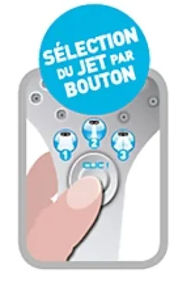 MTK Colonne de douche thermostatique dorée Elégance