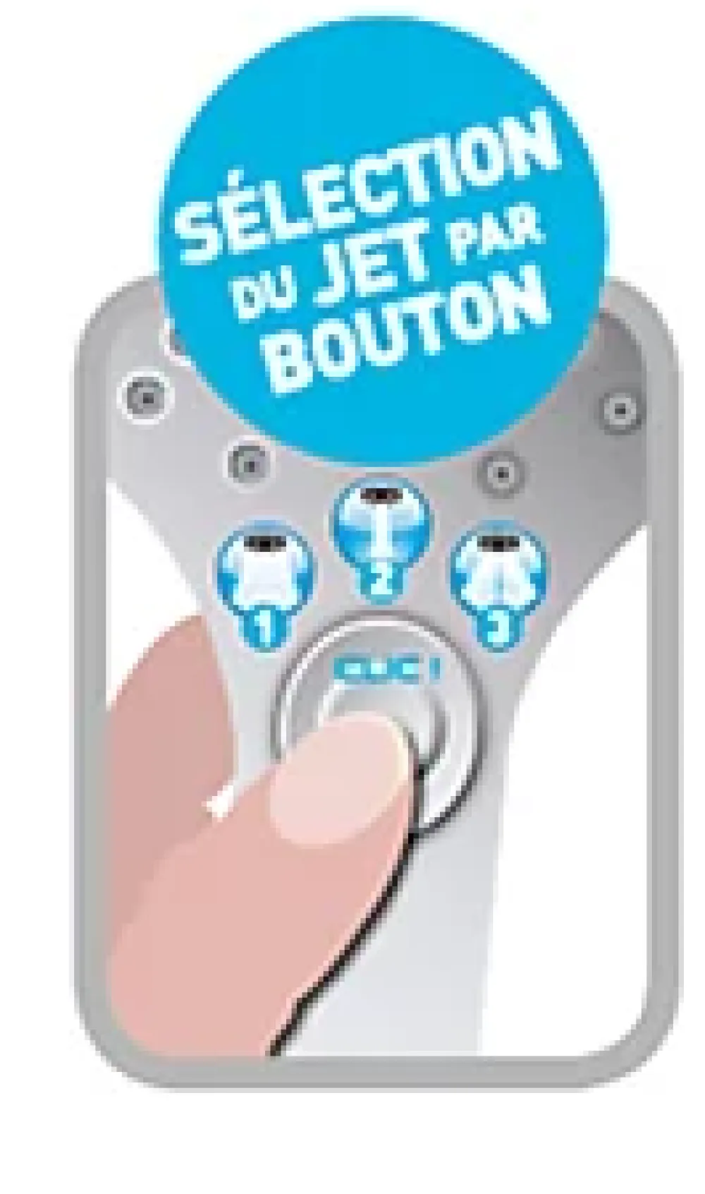 MTK Colonne de douche thermostatique dorée Elégance
