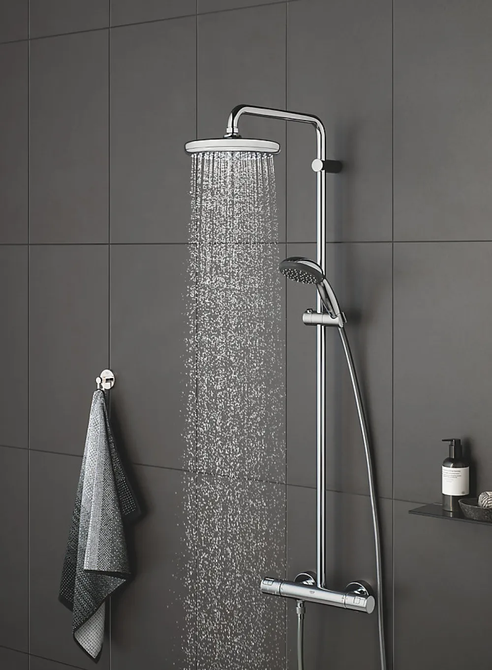 Grohe Colonne de douche thermostatique Vitalio Star System 160