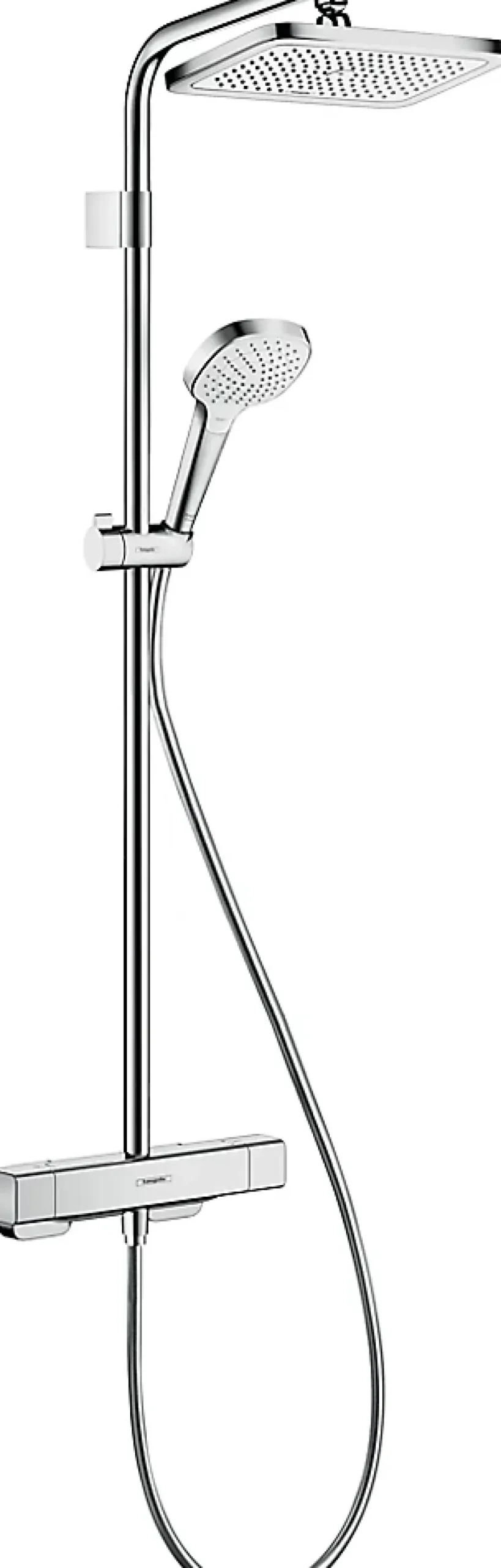 Hansgrohe Colonne de douche thermostatique chromé Croma E