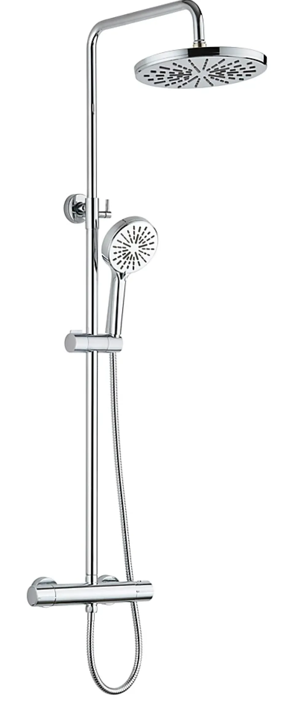 Colonne De Douche Thermostatique|Edouard Rousseau Colonne de douche thermostatique chrome, Stats