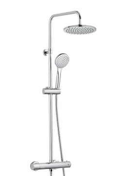 Colonne de douche thermostatique chrome City