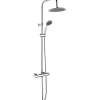 Colonne De Douche Thermostatique|Essebagno Colonne de douche thermostatique chrome et blanc Color