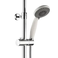 Colonne De Douche Thermostatique|Essebagno Colonne de douche thermostatique chrome et blanc Color