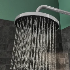 GoodHome Colonne de douche thermostatique chrome Maza