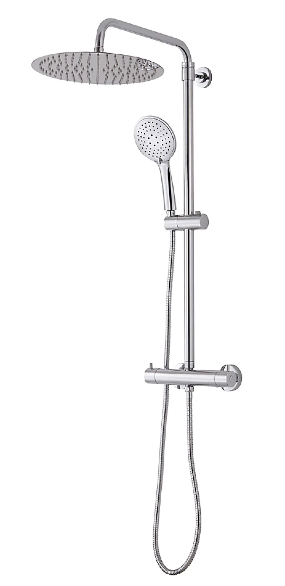 Colonne De Douche Thermostatique|Cooke & Lewis Colonne de douche thermostatique GoodHome Weddell