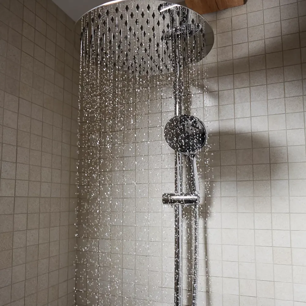 Colonne De Douche Thermostatique|Cooke & Lewis Colonne de douche thermostatique GoodHome Weddell