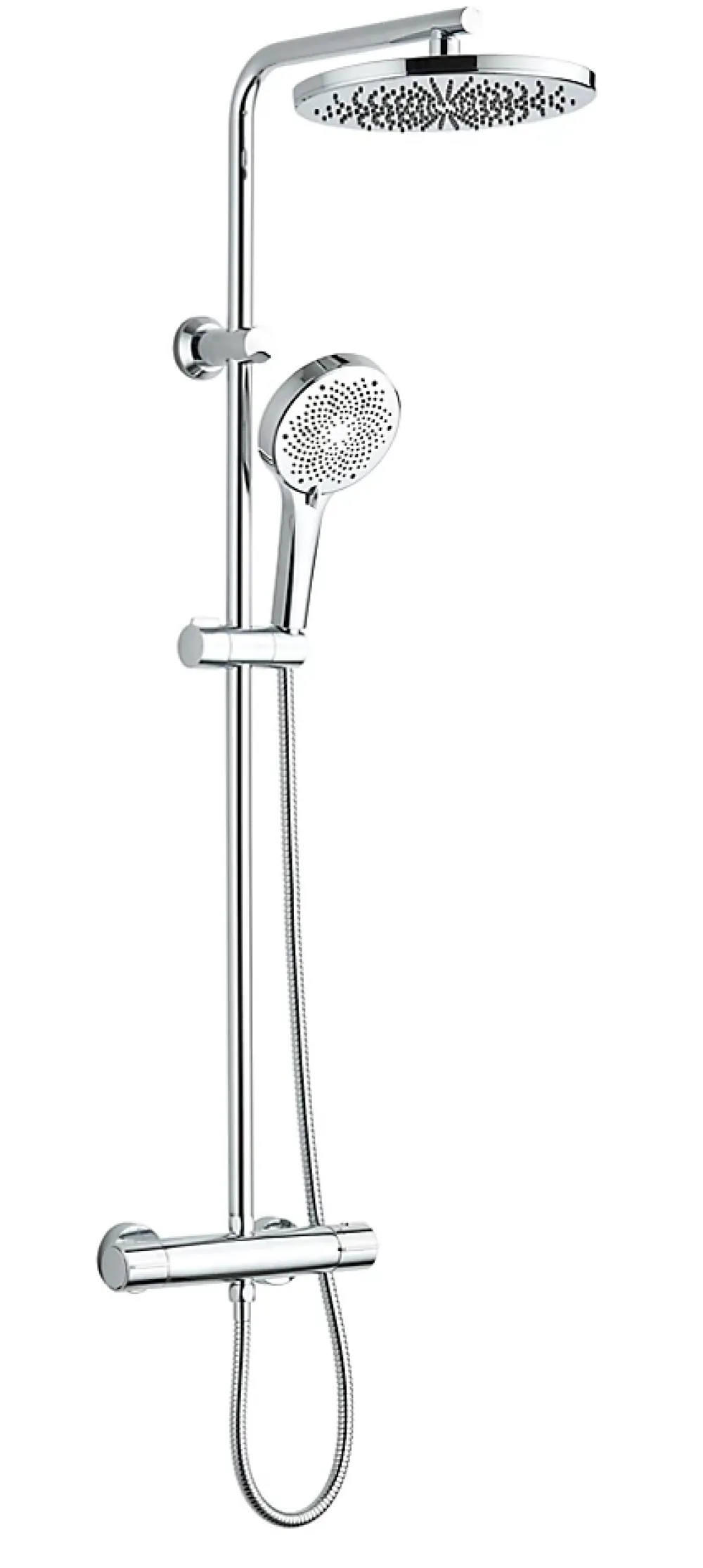 Edouard Rousseau Colonne de douche thermostatique chrome, Neda