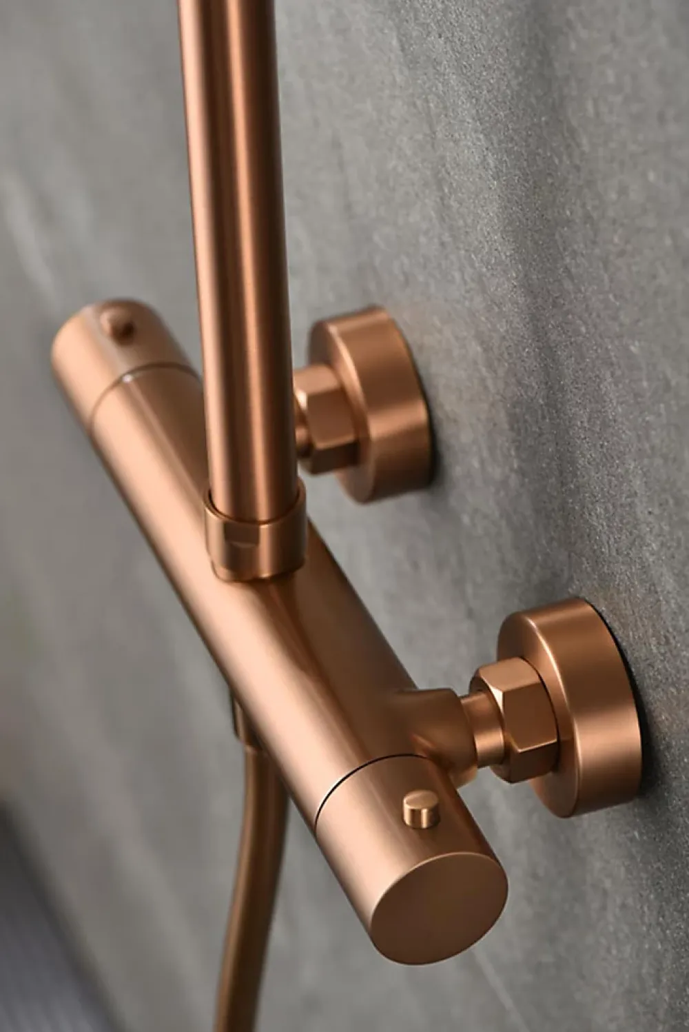 Colonne De Douche Thermostatique|Imex Colonne de douche thermostatique - Monza - Diamètre tête de douche : 300 mm - Coloris: or brossé
