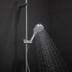 Colonne De Douche Thermostatique|Hansgrohe Colonne de douche thermostatique Showerpipe Crometta S 240 vario